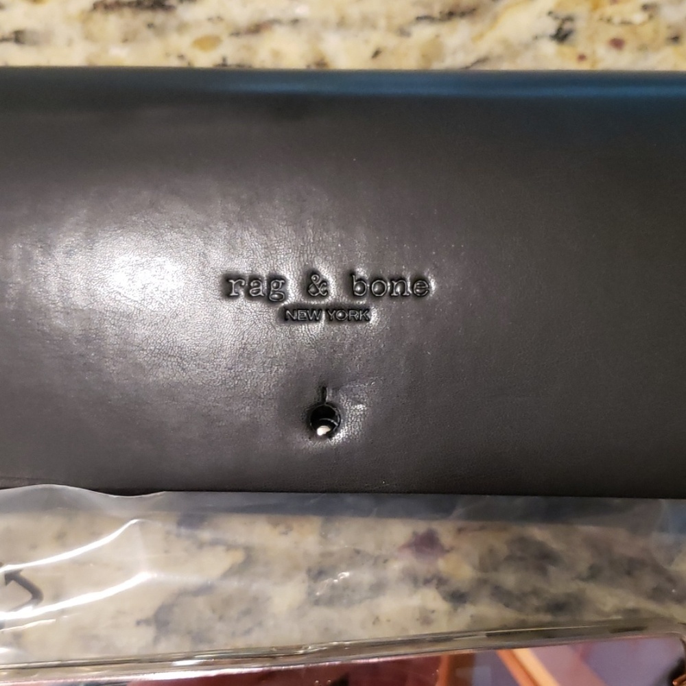 Rag & Bone 99MM Tinted Wrap Sunglasses - Picture 5 of 7